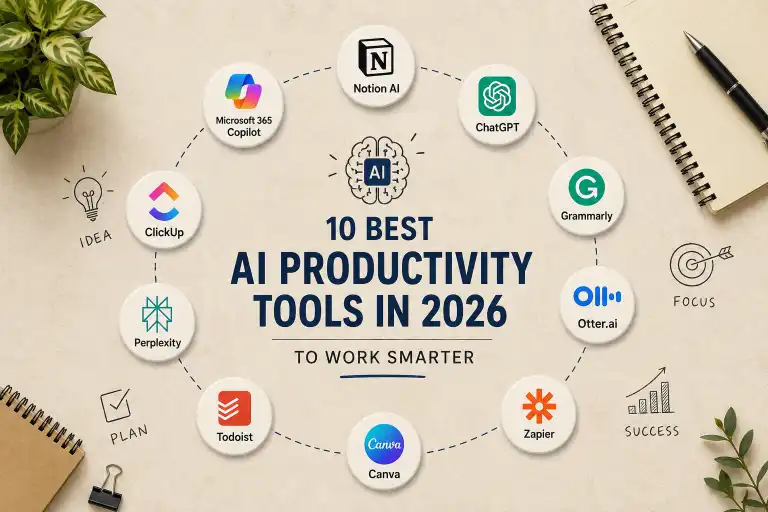 10 Best AI Productivity Tools in 2026 to Work Smarter
